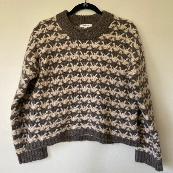 Madewell Aldridge Cropped Sweater - Picture 1 of 8